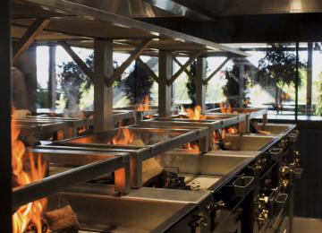 Cocina leña Roig Arena