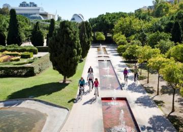 jardin del turia bicis