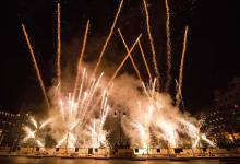Programa de fuegos artificiales de la Feria de Julio de València
