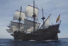 El Galeón Andalucía hace escala en València