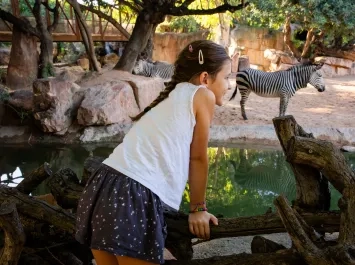 Bioparc con niños