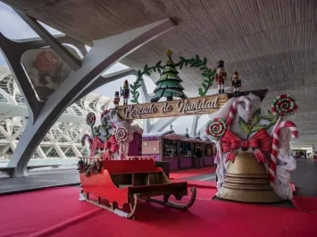 Navidad en la Ciudad de las Artes y las Ciencias de València 