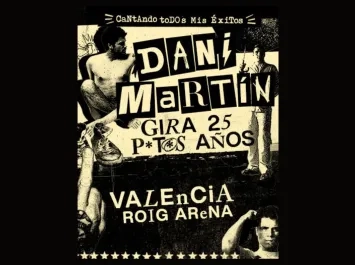 Concierto Dani Martín en València