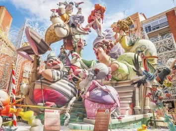 Fallas monumento fallero falla Valencia