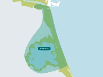 Mapa Albufera Valencia