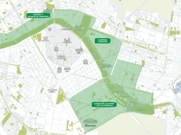 Mapa Turia Valencia