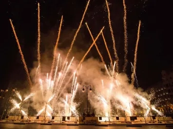 Programa de fuegos artificiales de la Feria de Julio de València