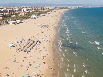 Playa del cabañal Valencia