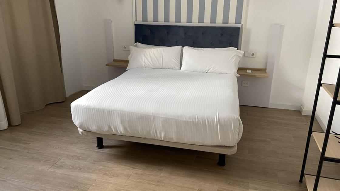 Habitació de l'apartament adaptat.