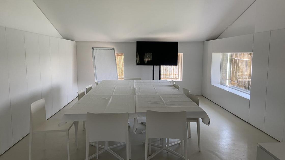 Rooms equipped with air conditioning system.