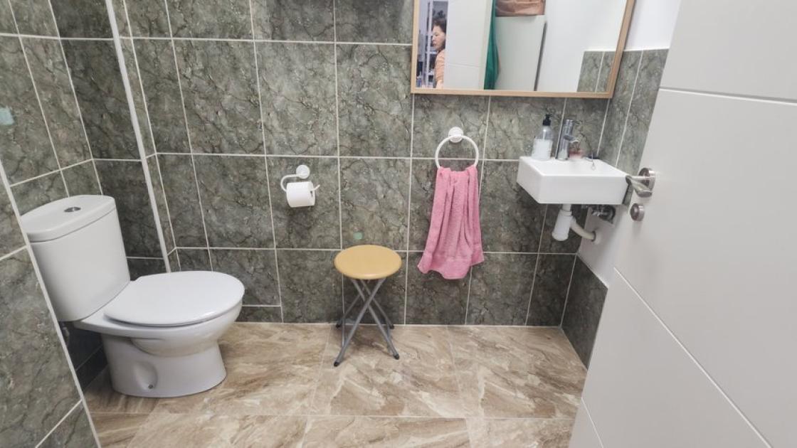 Baño común adaptado