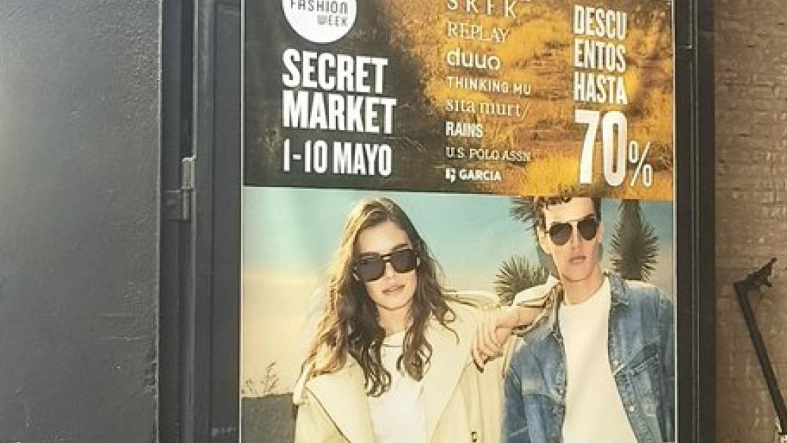 Señalización clara del espacio, ubicación y horarios de apertura