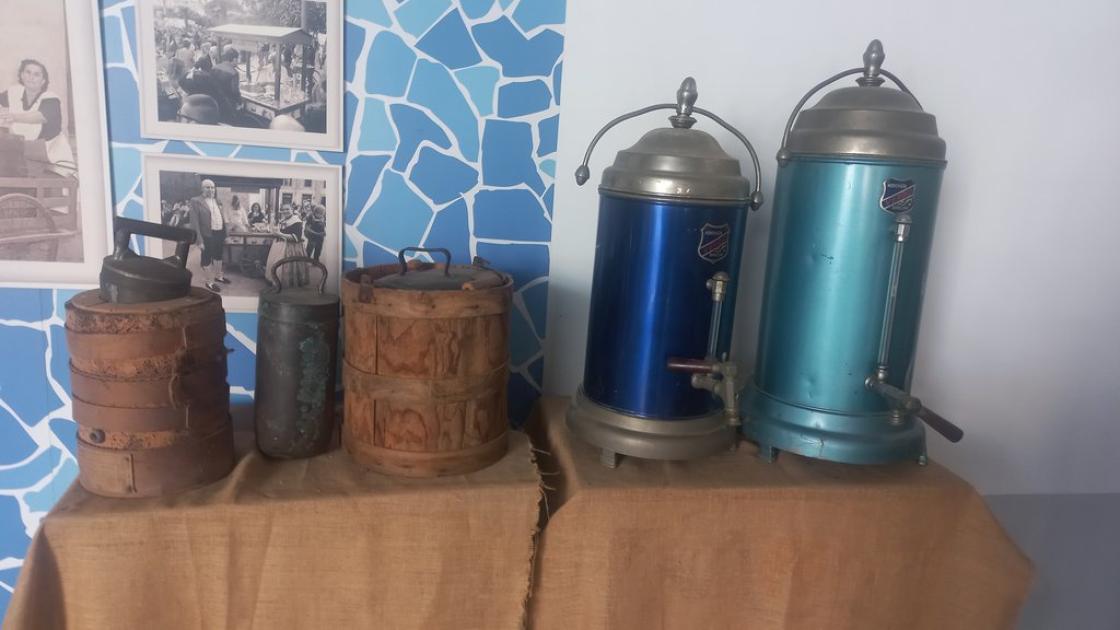 Equipament expositiu per a l'exploració tàctil.