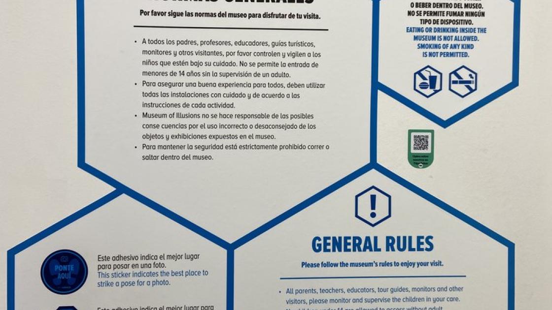 Senyalització de normes generals d'accés.