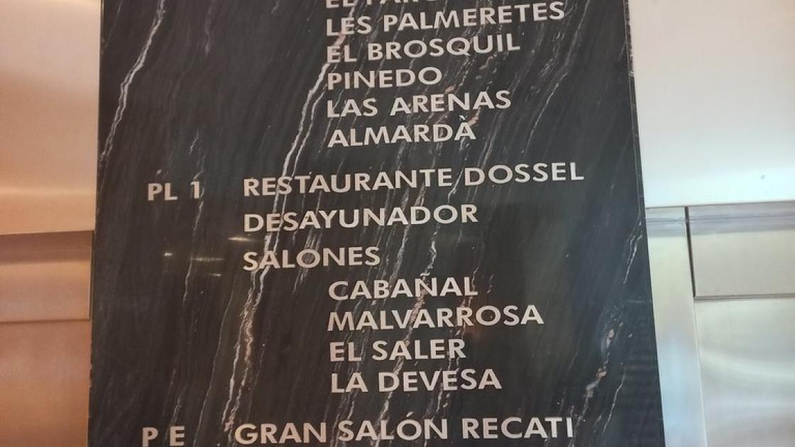 Elementos para la orientación espacial.