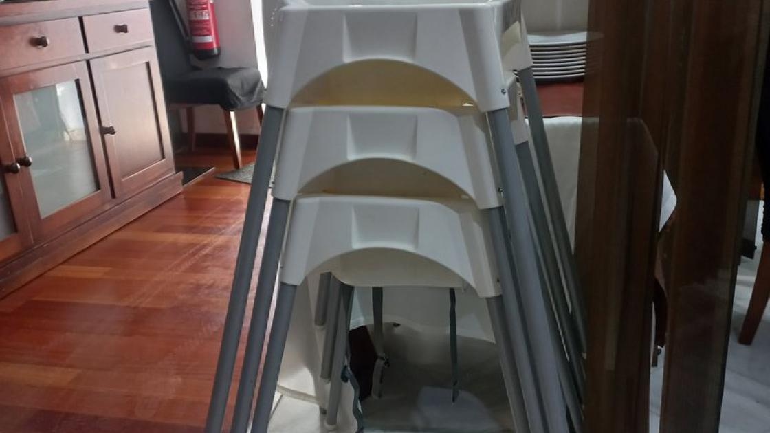 Disponibilidad de trona para bebés.