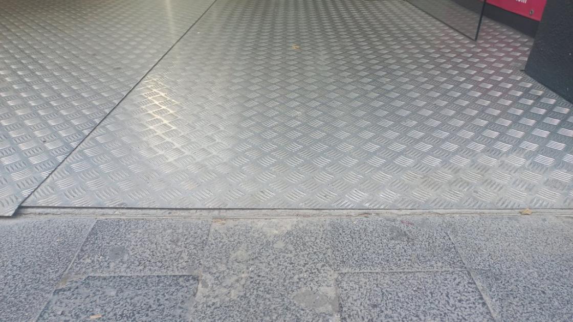 Flat access without steps.