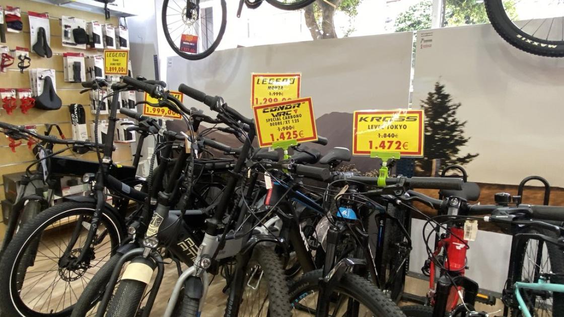 Product price signage.
