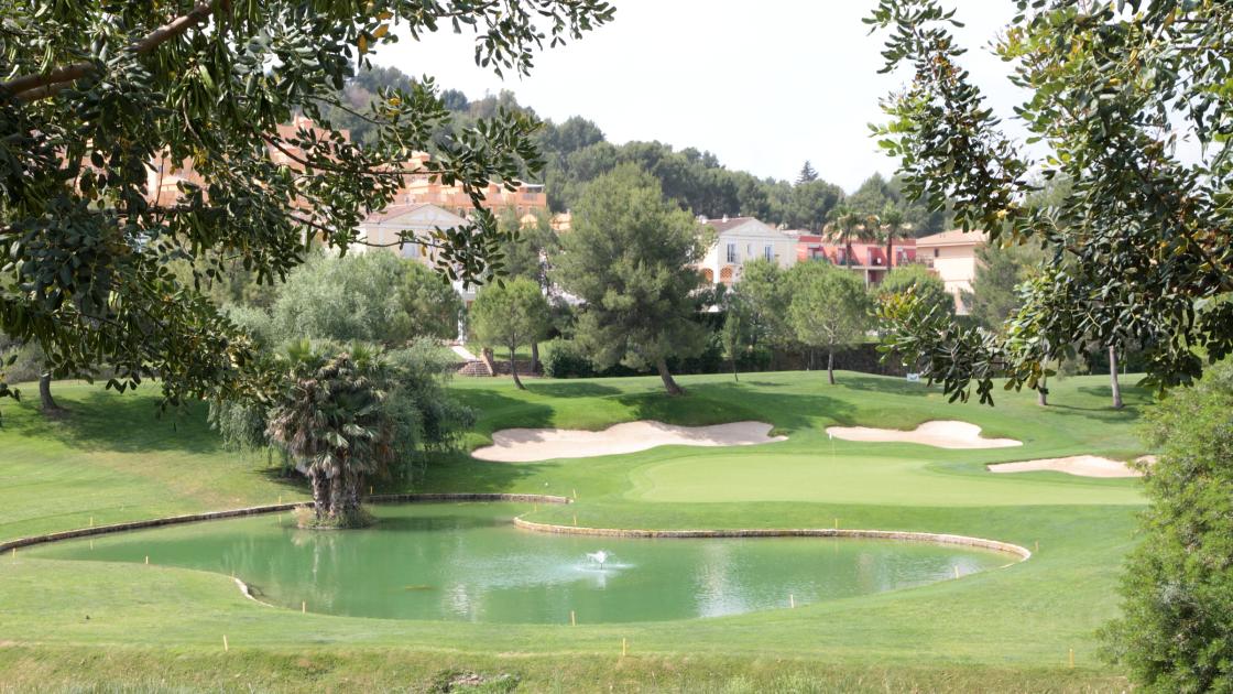 detalle campo de golf el bosque