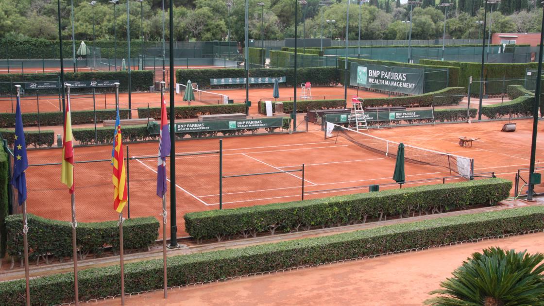 detalle pistas club de tenis  valencia