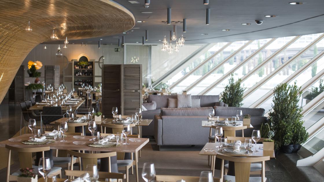 sala restaurante contrapunto les arts