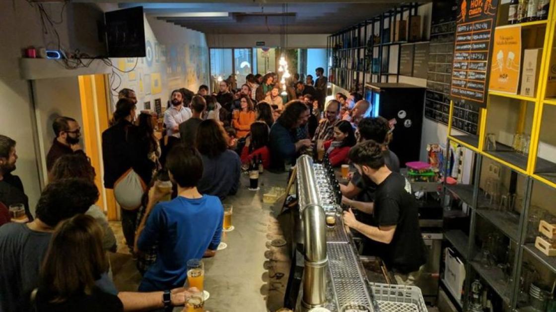 cerveceria olhops craft brewery