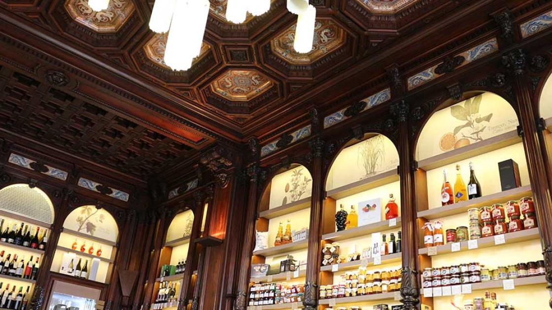 mostrador de original productos valencianos