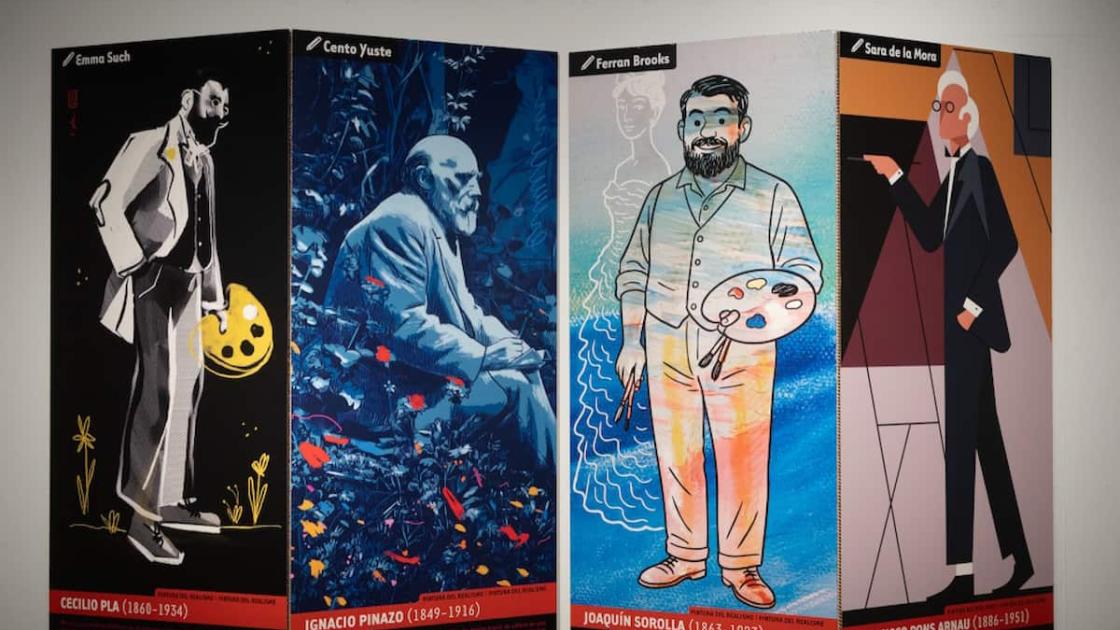 Exposición «37 Ilustres x 37 Ilustrados» en València
