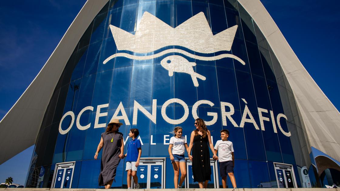 Oceanografic con niños