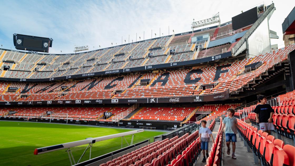 Mestalla Forever Tour con niños