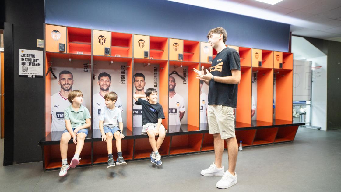 Mestalla Forever Tour con niños