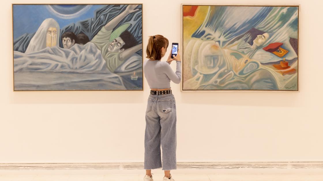 Exposición Aref el Rayess