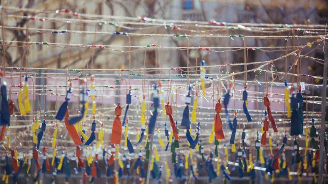 Mascletà en honor a San Cristóbal en València