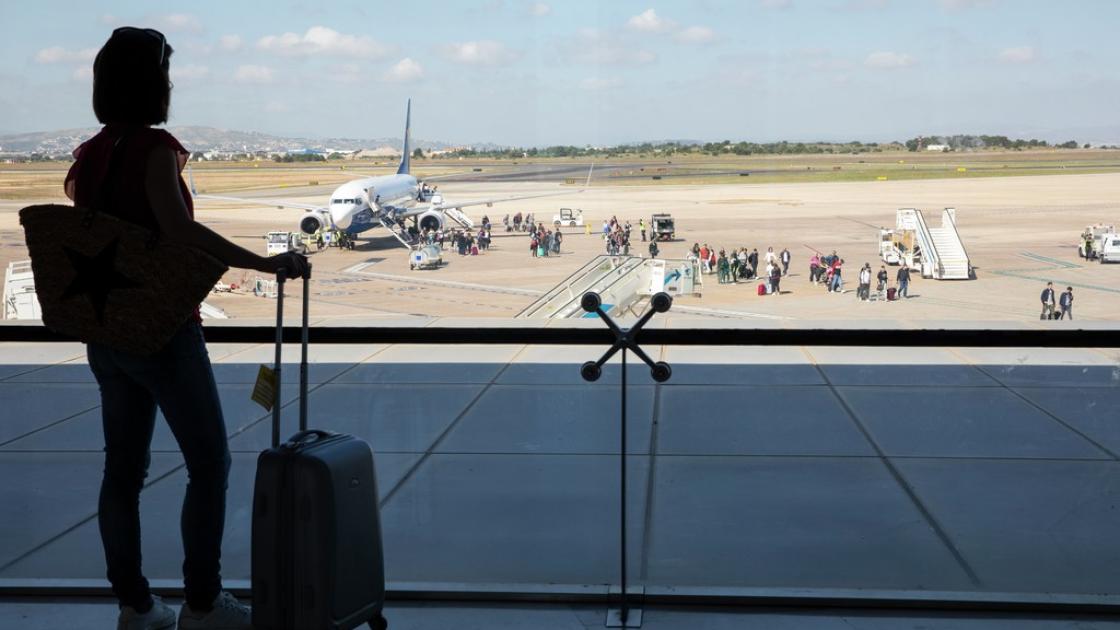 Aeropuerto turista viaje València