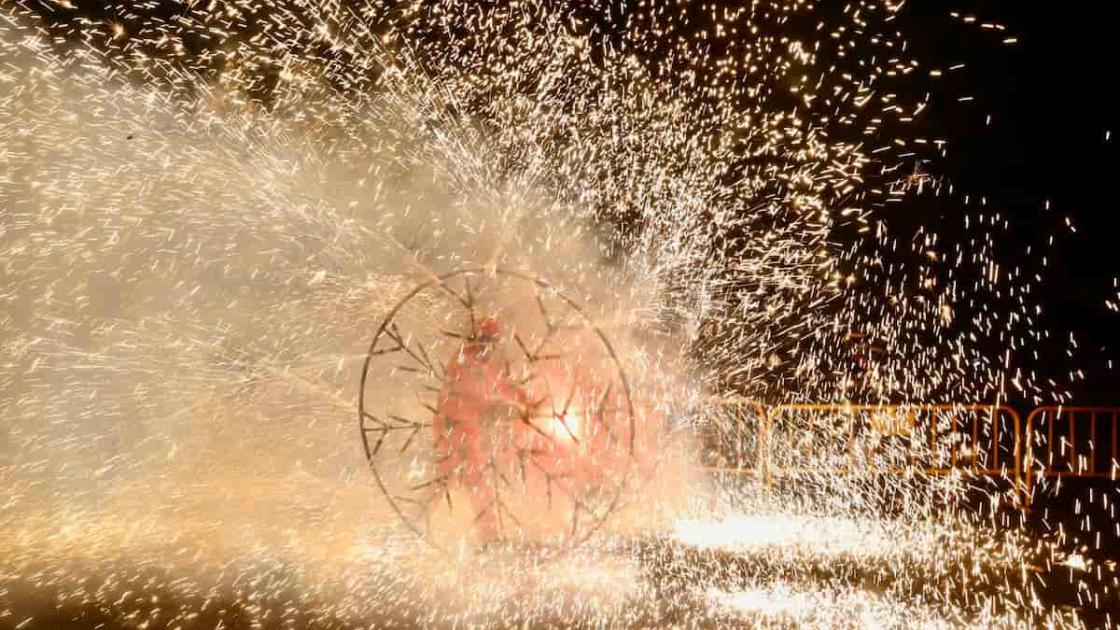 Dimoni en la cabalgata del fuego