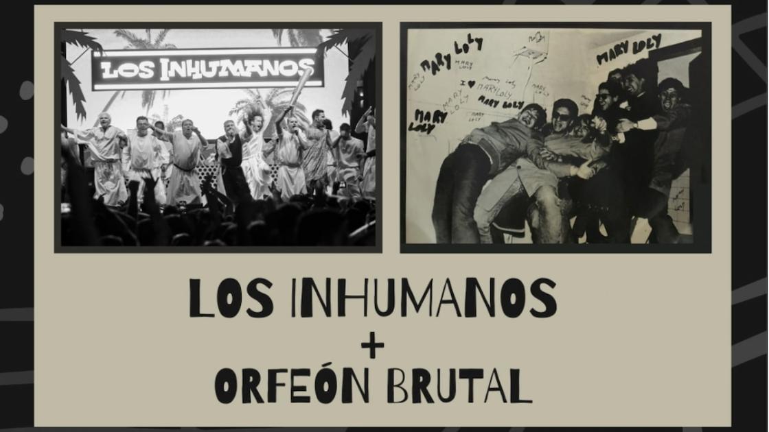 Concierto Inhumanos y Orfeón Brutal en València