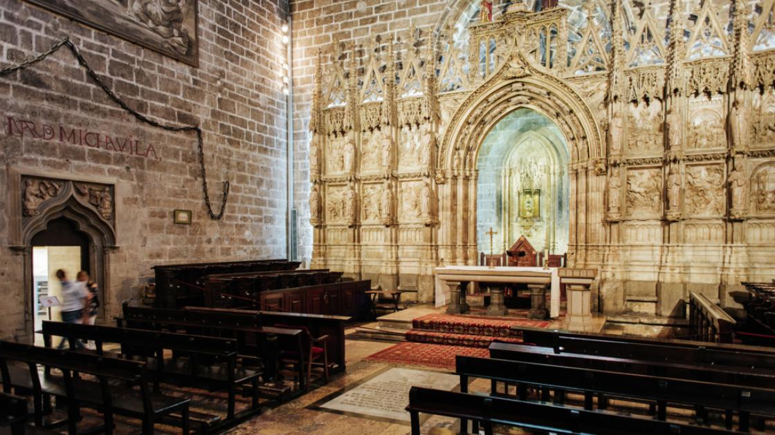 Capilla Santo Caliz Catedral Valencia
