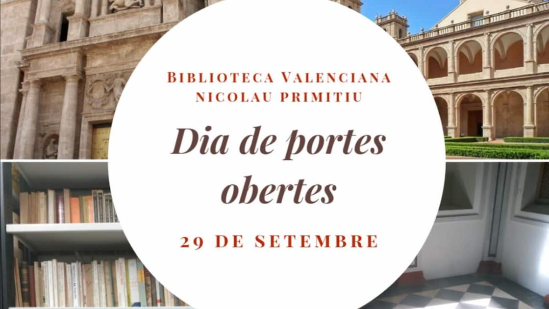 XIX Jornada de Puertas Abiertas de la Biblioteca Valenciana