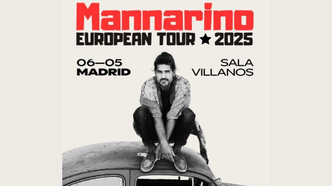 Concierto de Mannarino en València