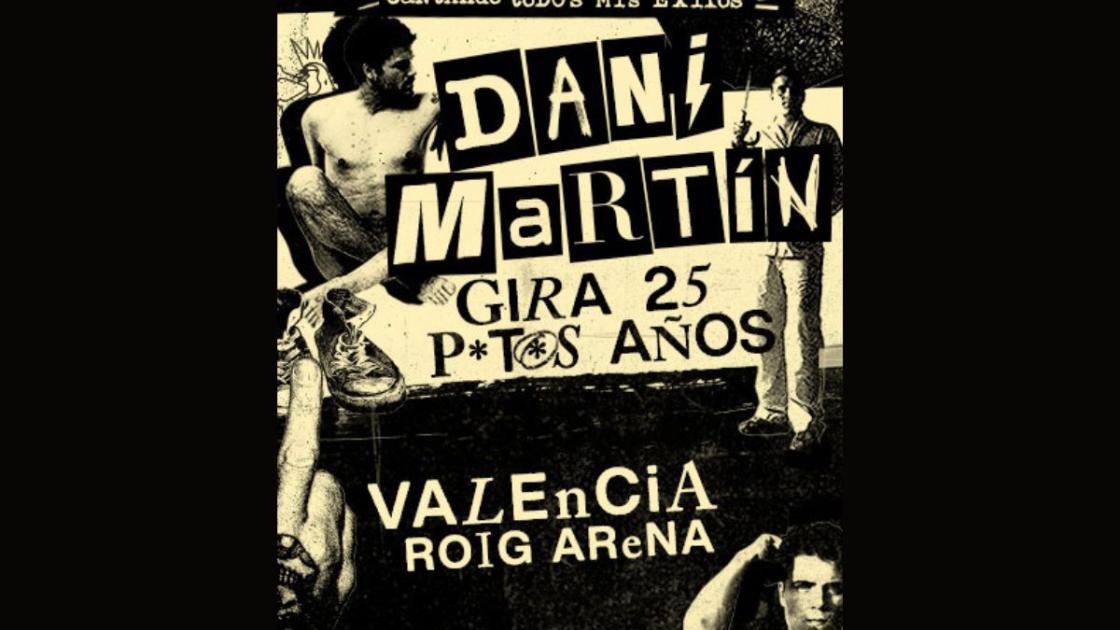 Concierto Dani Martín en València