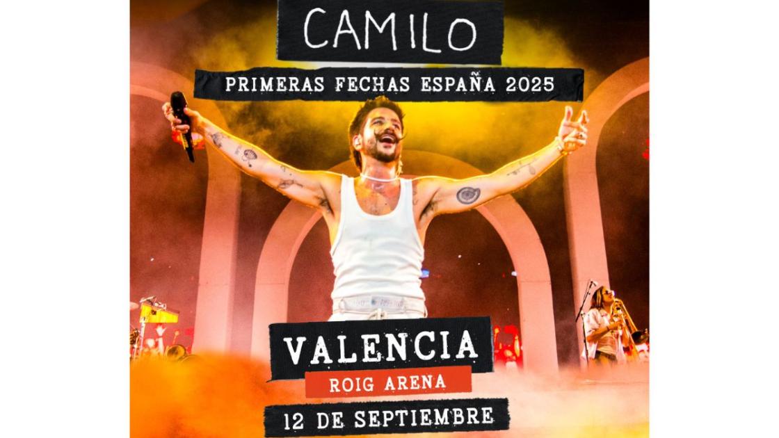 Concierto de Camilo en València