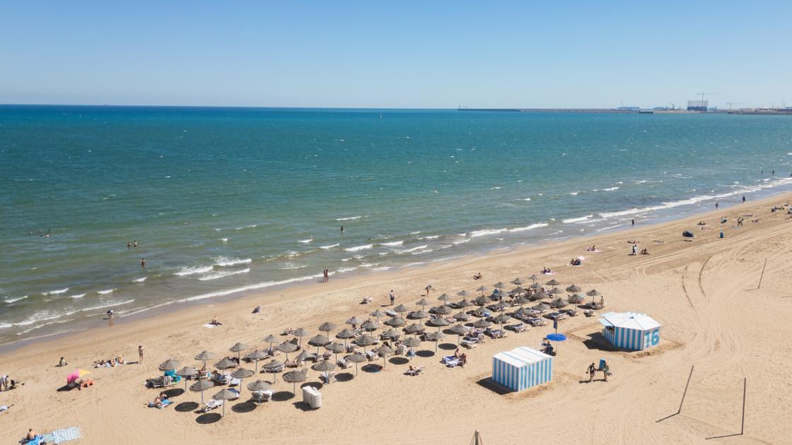 Playa la Malvarrosa Valencia