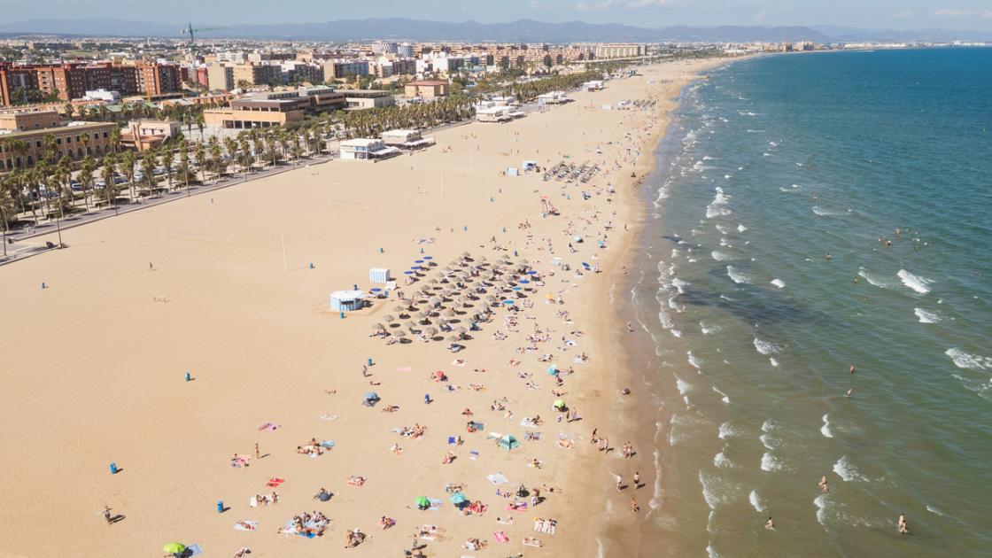 Playa del cabañal Valencia
