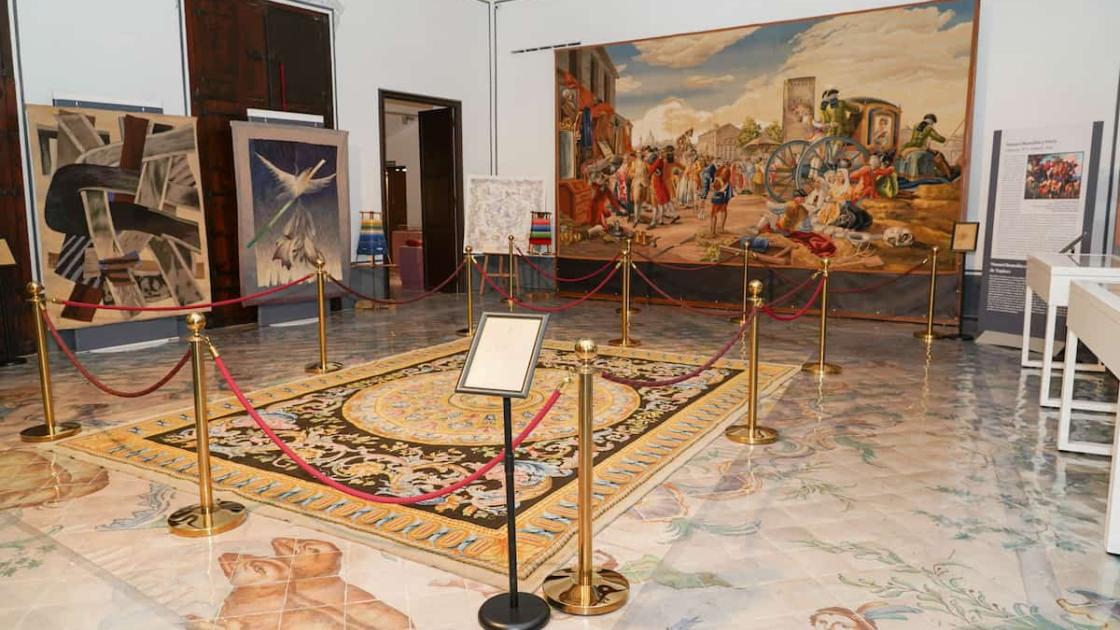 Exposición Reales Tapices en el Museo de la Seda