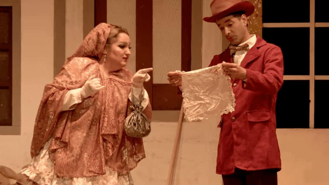Espectáculo lírico «Doña Francisquita» en el Teatro Olympia