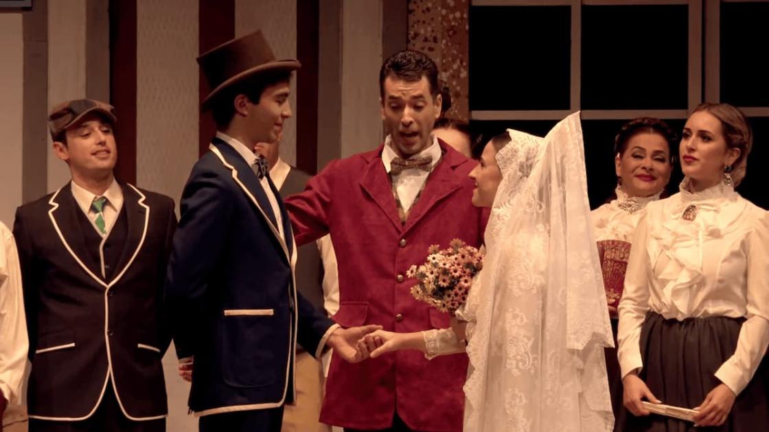 Espectáculo lírico «Doña Francisquita» en el Teatro Olympia