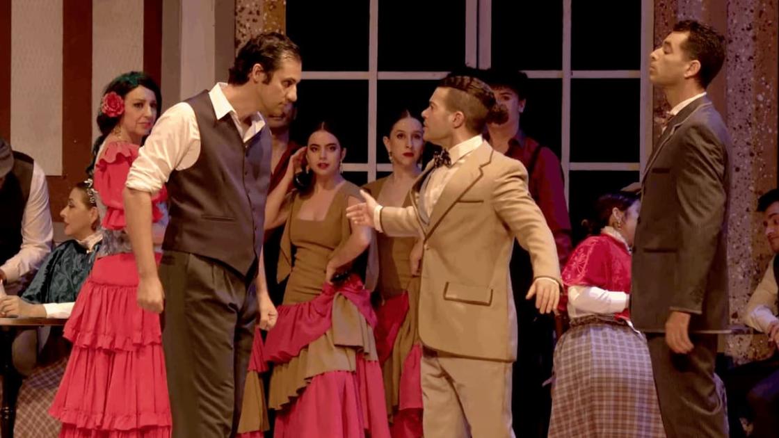 Espectáculo lírico «Doña Francisquita» en el Teatro Olympia