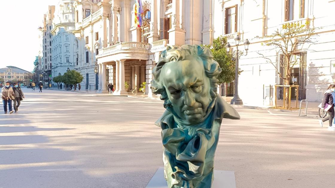 Estatua Goya Valencia