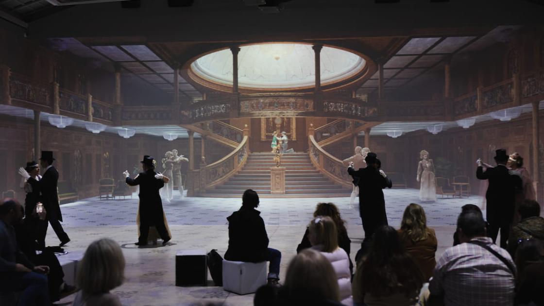 Exposición inmersiva Titanic en València.