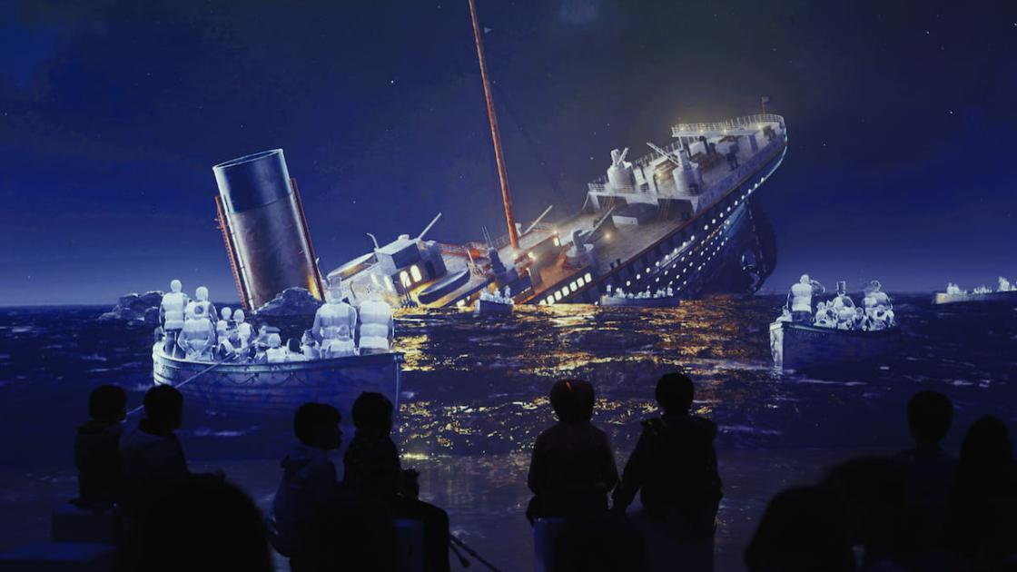 Exposición inmersiva Titanic en València.